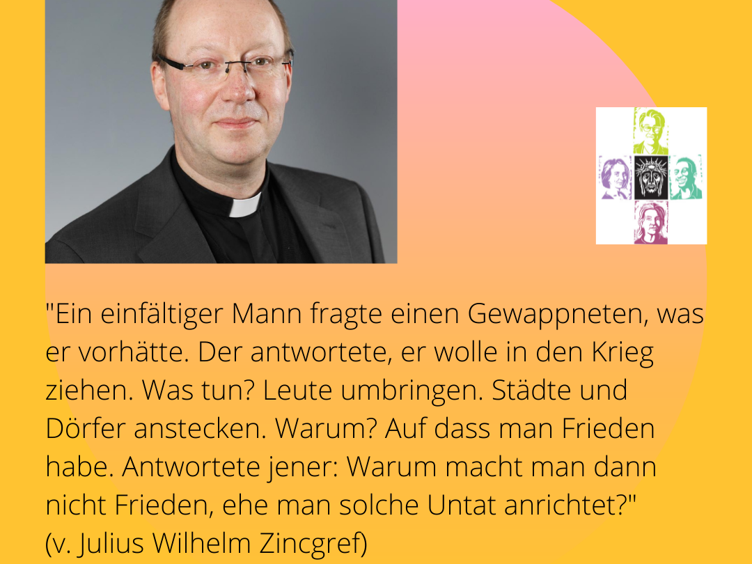 Friedensgesicht Gregor Huben