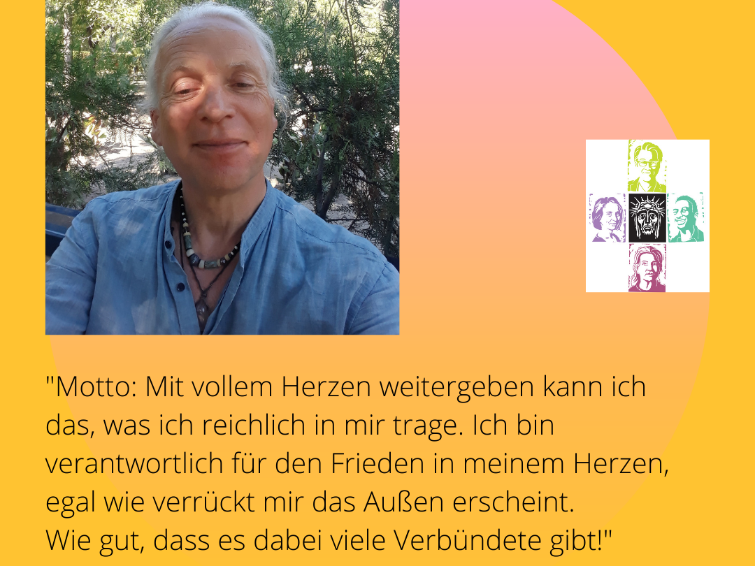 Friedensgesicht Mario Schleypen