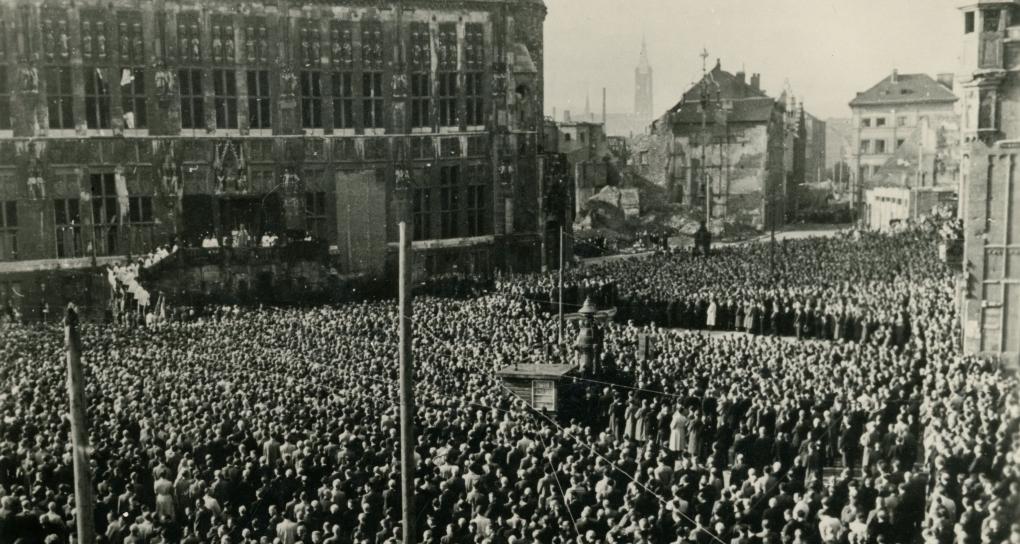 1947 Aachen Abschluss Gebetskreuzzug